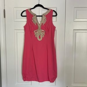 Lilly Pulitzer Pink Janice Shift Dress size 8